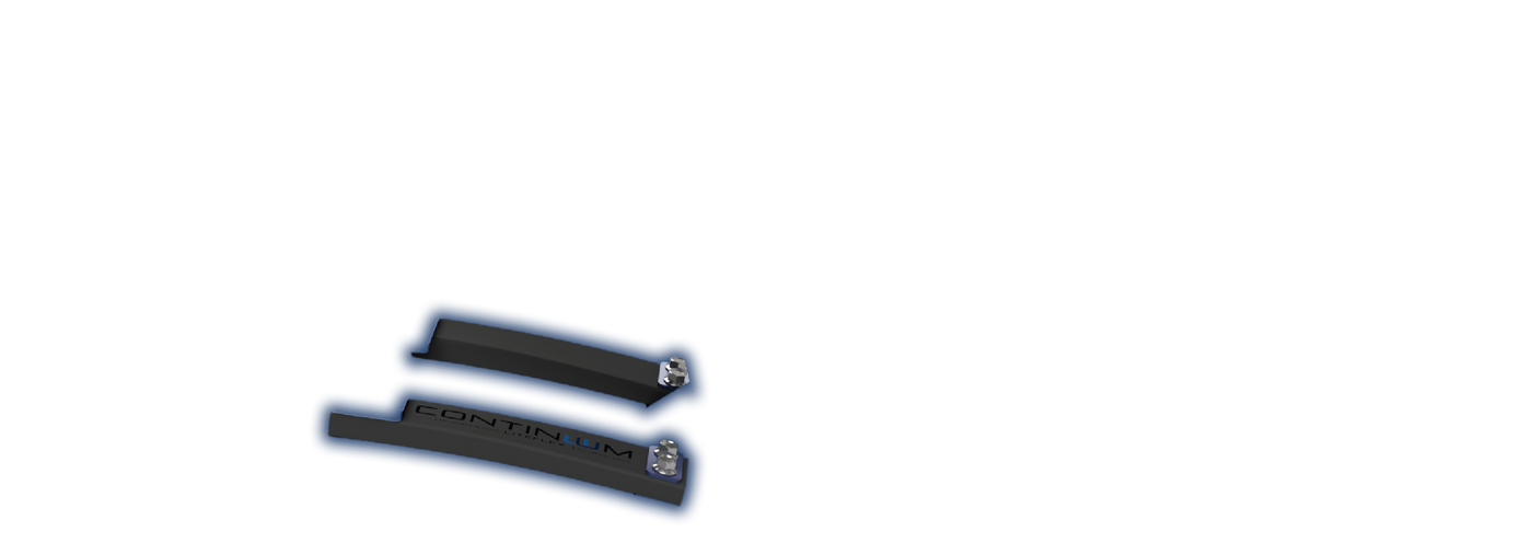 the Liteflex composite load bars on a B&W Continuum weight distribution hitch