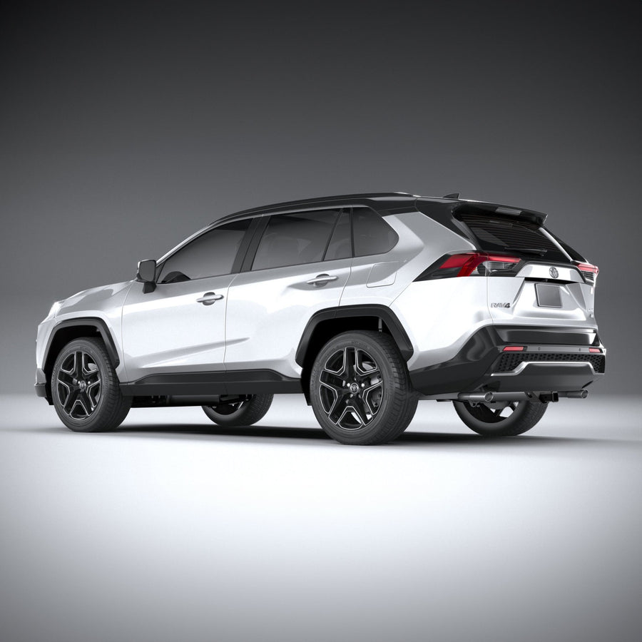 B&W class 3 receiver hitch mounted on a toyota rav4.