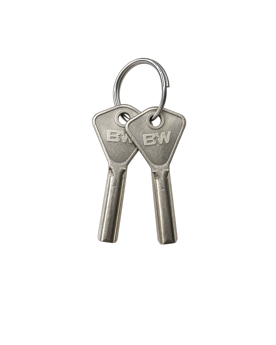 This is a B&W ICON Trailer Coupler Lock Replacement Key 
