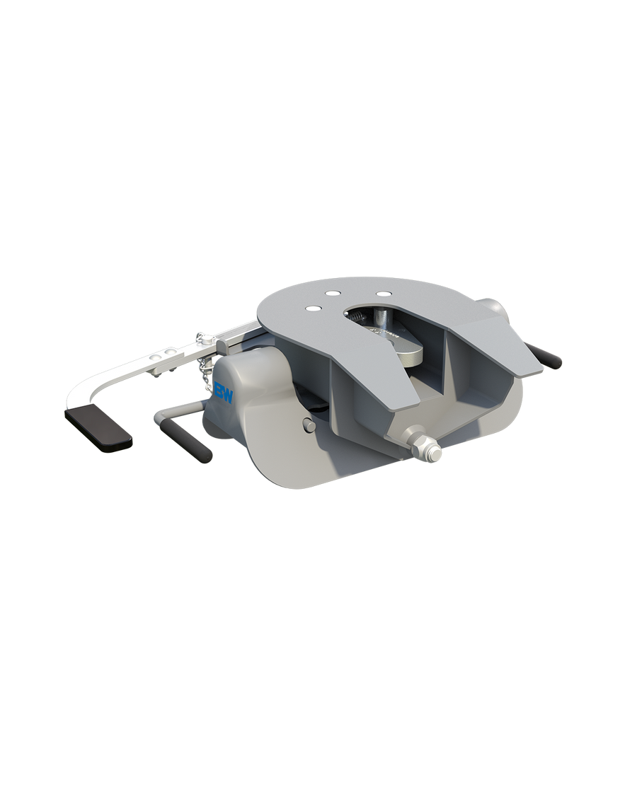 B&W Trailer Hitches fifth wheel coupler.