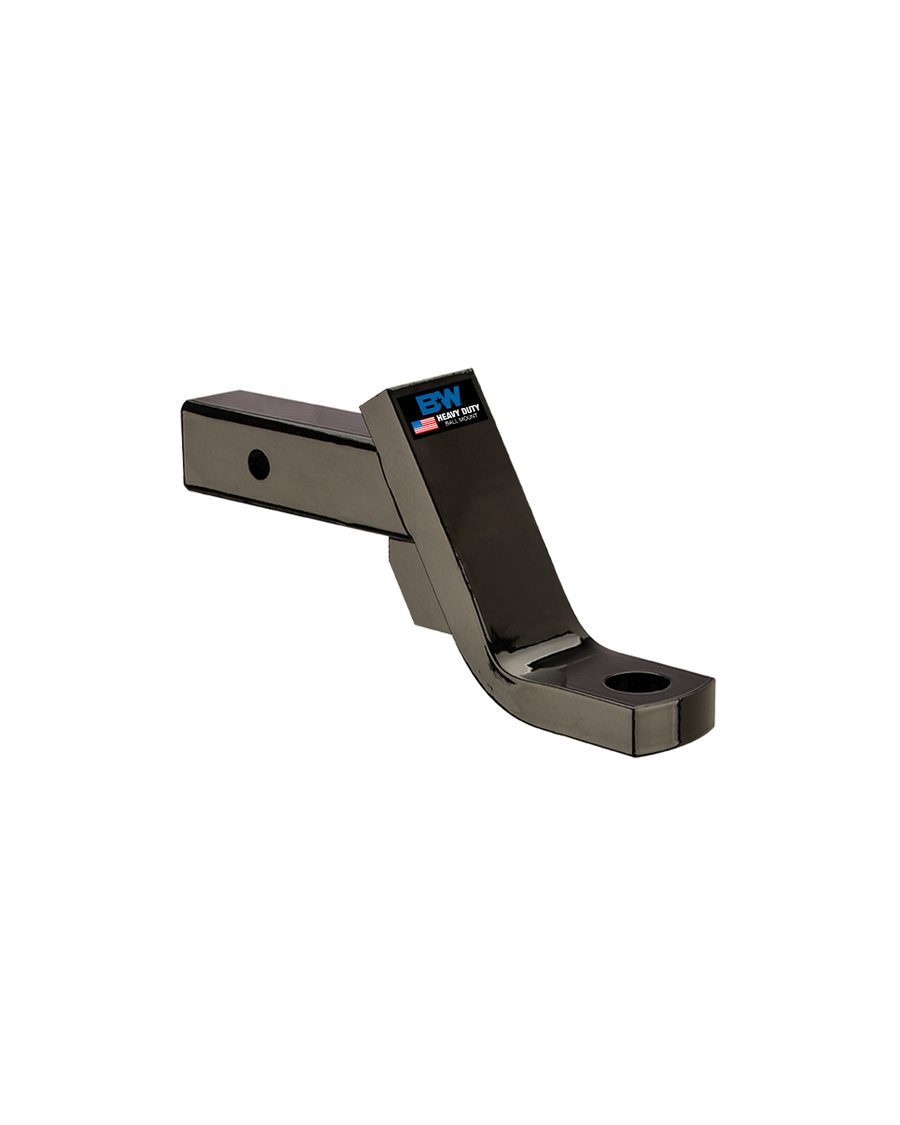 B&W Trailer Hitches Heavy Duty Ball Mount with 2.5"x6" shank, 4" drop, and pulls 16k.
