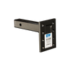 B&W Trailer Hitches Heavy Duty Pintle Plate with black finish, 8 Hole, 3 Position, 2"x11" Shank.
