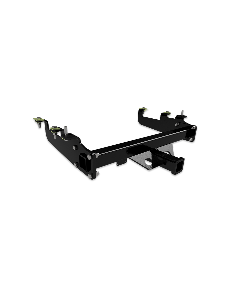 Heavy duty receiver hitch for 1988-2000 Chevrolet/GMC 1500, 2500, & 3500 trucks old body style with factory bumper.