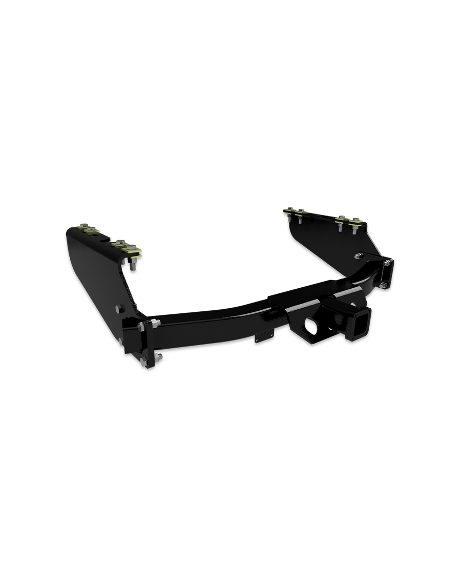 Heavy duty receiver hitch for 1999-2010 Ford F250 & F350 trucks, 2008-2010 Ford F450 trucks all with factory bumpers.