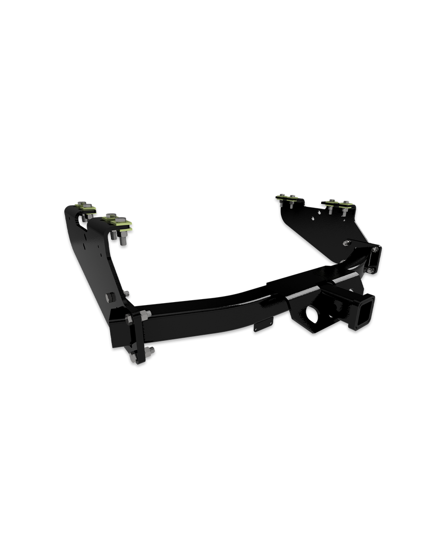 Heavy duty receiver hitch for 2011-2016 Ford F250 & F350 trucks with factory bumpers.