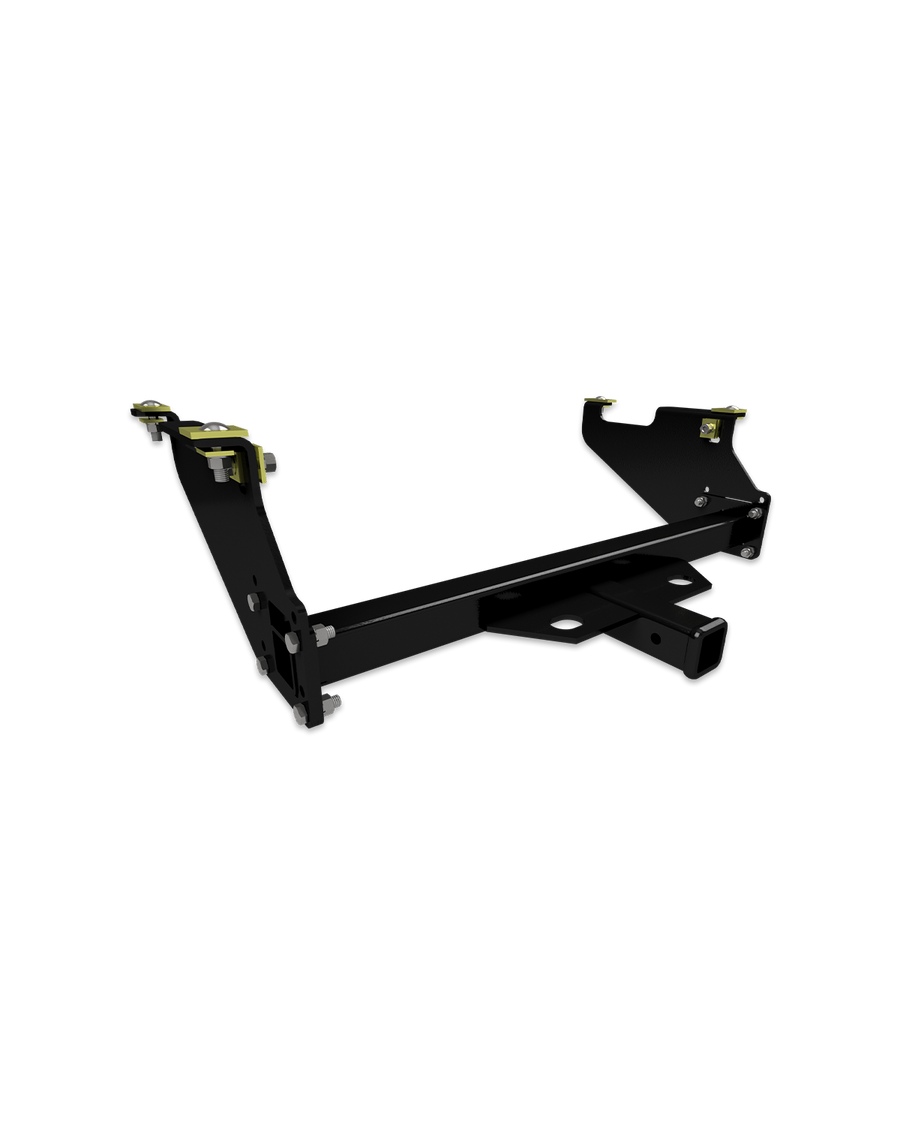 Heavy duty receiver hitch for 2014-2026 Ram 2500 & 3500 Long Bed Trucks with Factory Bumper.