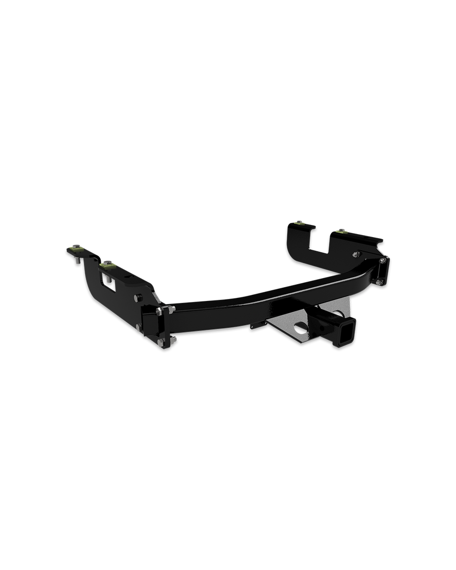 Heavy duty receiver hitch for 2011-2018 Chevrolet/GMC 2500 & 3500 heavy duty long bed trucks with factory bumpers.