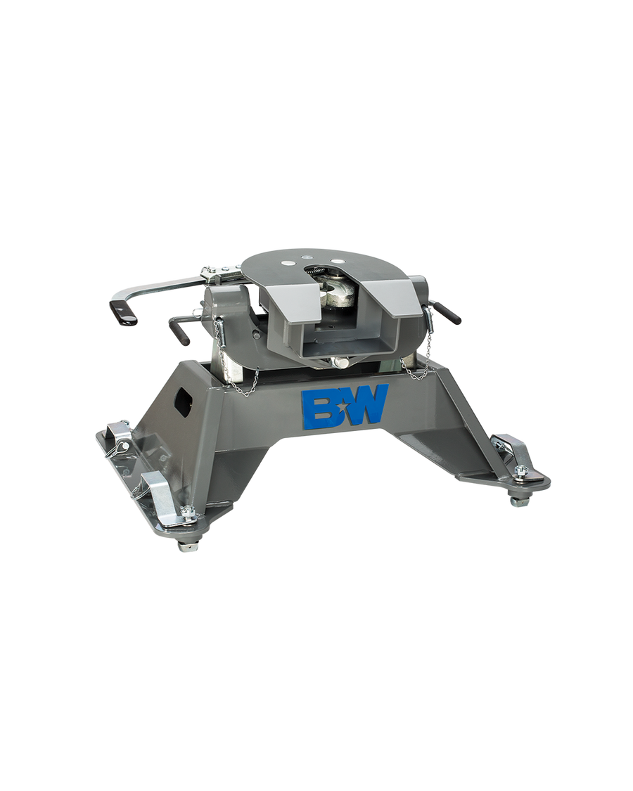 B&W OEM Companion fifth wheel hitch for 2020-2026 GM Pucks.