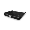A B&W Trailer Hitches truck underbody retractable step in the stowed position.