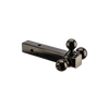 B&W Trailer Hitches Triple Tow Ball Mount with 1-7/8", 2", & 2-5/16" balls.