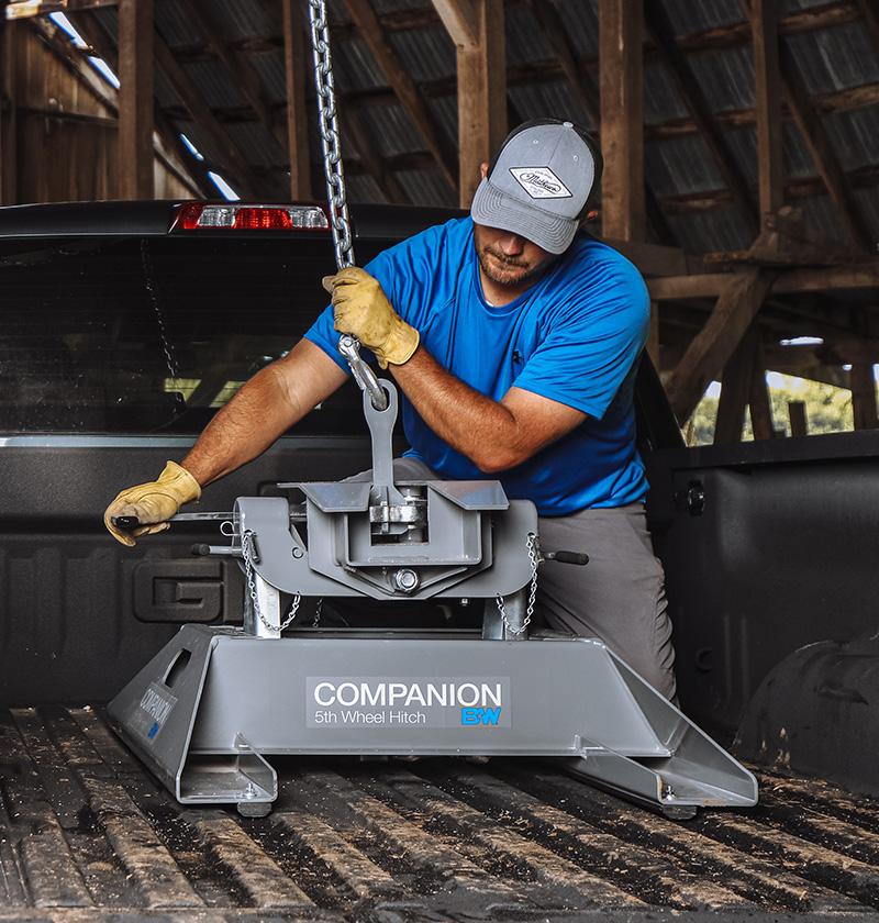 Fifth Wheel Lifting Device B&W Trailer Hitches