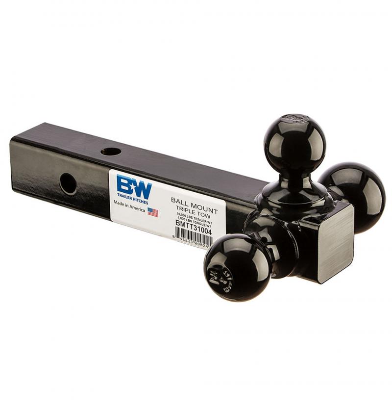 Triple Tow Ball Mount B&W Trailer Hitches